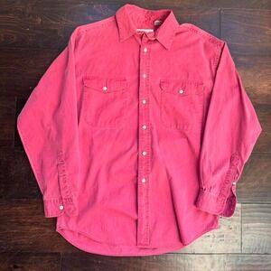Vintage I.N.C cotton button-up shirt with chest pocket